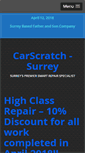 Mobile Screenshot of carscratch-surrey.co.uk